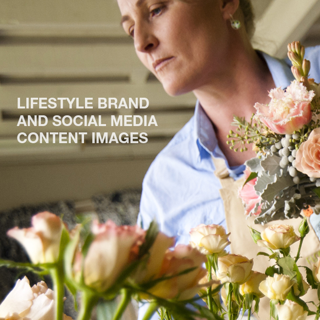 Lifestyle and social media (personal brand) content images for website and social media pages